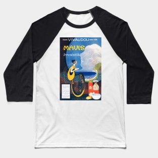 Vintage Mavis Ad Baseball T-Shirt